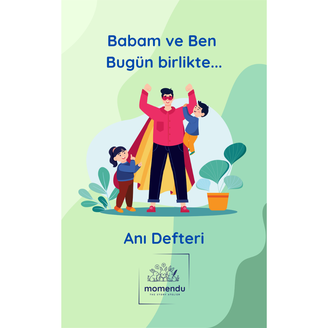 Babam ve Ben Anı Defteri ve Aktivite Kartları