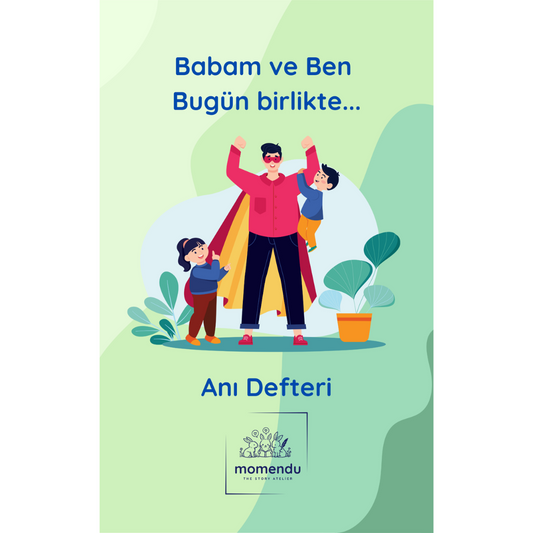 Babam ve Ben Anı Defteri ve Aktivite Kartları